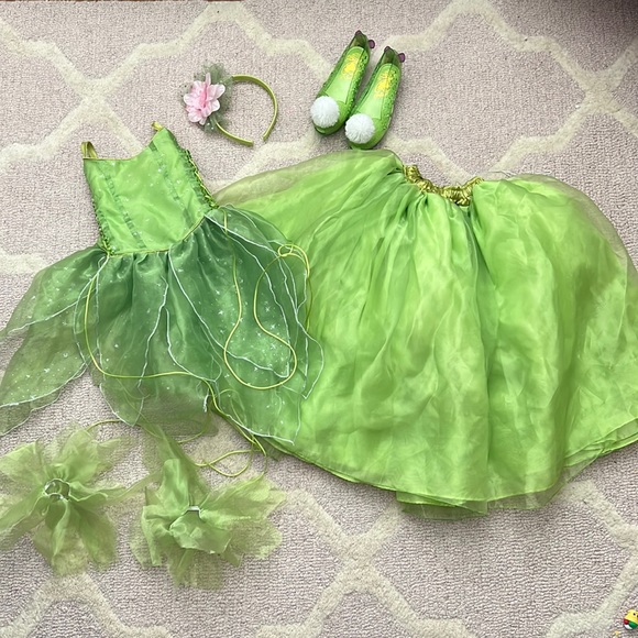 Tinkerbell Costume - Handmade - EUC (Like new) - Picture 2 of 8